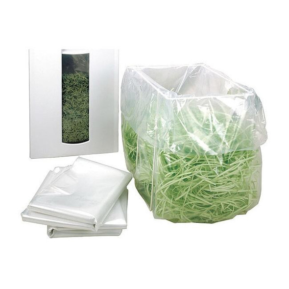 Hsm Shredder Bags,11 gal.,Plastic,PK100 HSM1310
