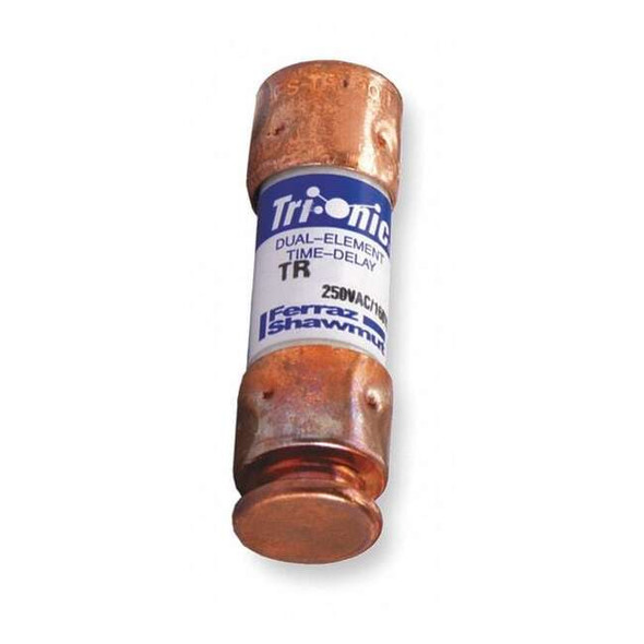 UL Class Fuse, RK5 Class, Time-Delay, 6.25A, 250V AC, Non-Indicating