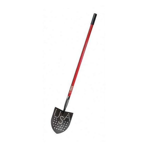 Bully Tools Mud Shovel, 14 ga. Steel Blade, Fiberglass Handle 92705