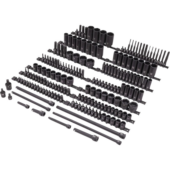 181 Piece Mixed Dr Master Impact Socket Set 10181