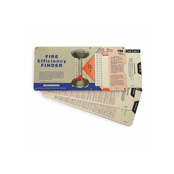 Bacharach Oil Burner Combustion Testing Fire Efficiency Finder 1155903