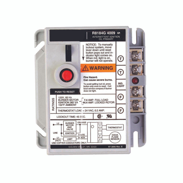 Resideo - Honeywell Home Oil Burner Control R8184G4082