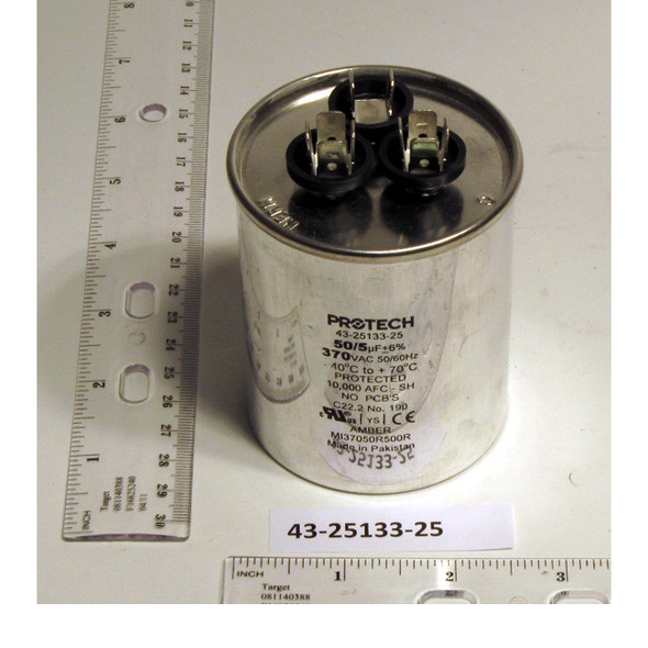 Rheem Furnace Parts Condensing Unit Dual Capacitor 43-25133-25