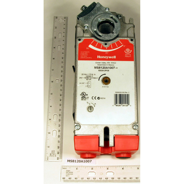 Honeywell Commercial Damper Actuator MS8120A1007