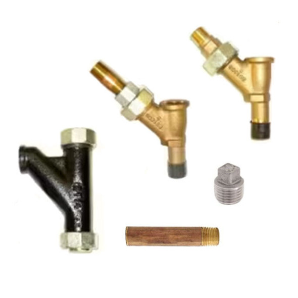 McDonnell & Miller Mechanical Water Feeder/Low Water Cut-Off Quick Hook-Up Fitting MA259