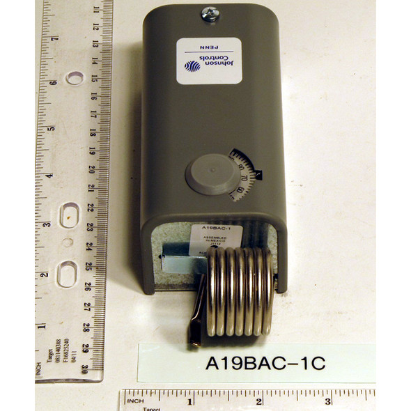 Johnson Controls Coiled Bulb Space Thermostat A19BAC-1C