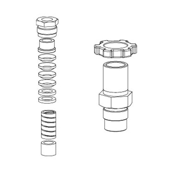 Schneider Electric Globe Valve Packing Cartridge Kit YBA-652-2