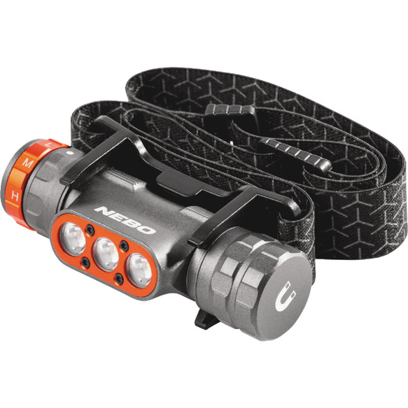 Nebo Transcend Rechargeable 1500 Lm. Headlamp with Mode Select Dial NEB-HLP-1001