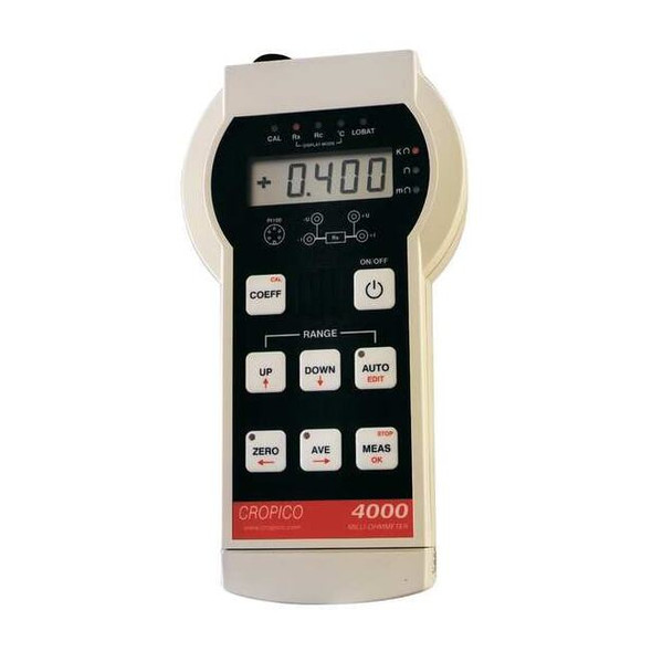 Cropico Micro-ohmmeter,1microOhm to 100milliOhm DO4000