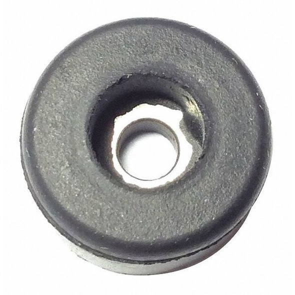 Manufacturer Varies Bumper, Rubber, Black, 1/4"H x 1/4"W, PK.25 2072W-017