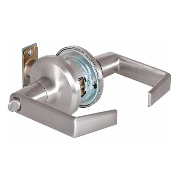 Best Lockset,Mechanical,Cylindrical,Privacy QTL240E619RAFLR