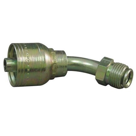 Eaton Aeroquip Hose Fitting,Crimp,1/4 In Hose 1AA4MFA4