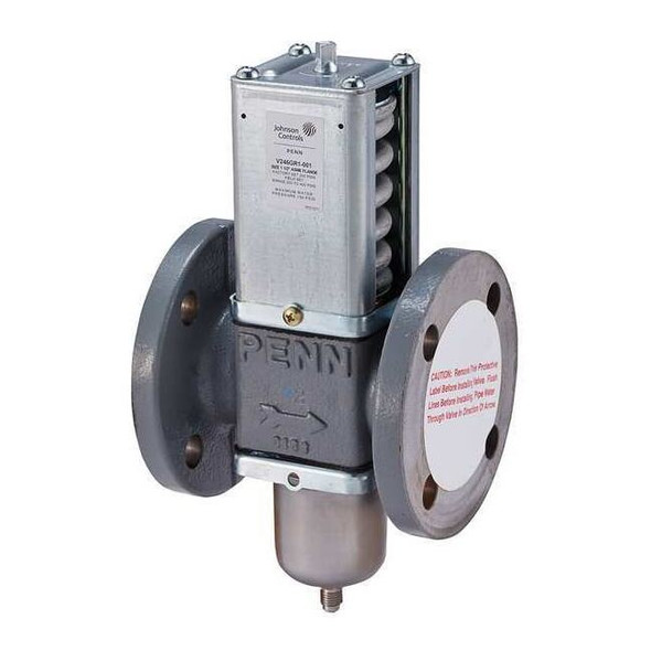 Johnson Controls Water Regulating Valve,2 Way,Flange V246GR1-001C