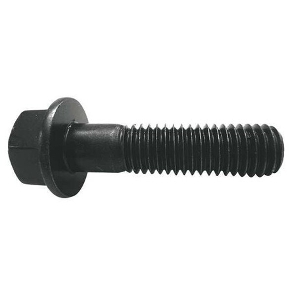 Grade 8, 5/8"-18 Flange Bolt, Plain Steel, 3-1/2 in L, 15 PK