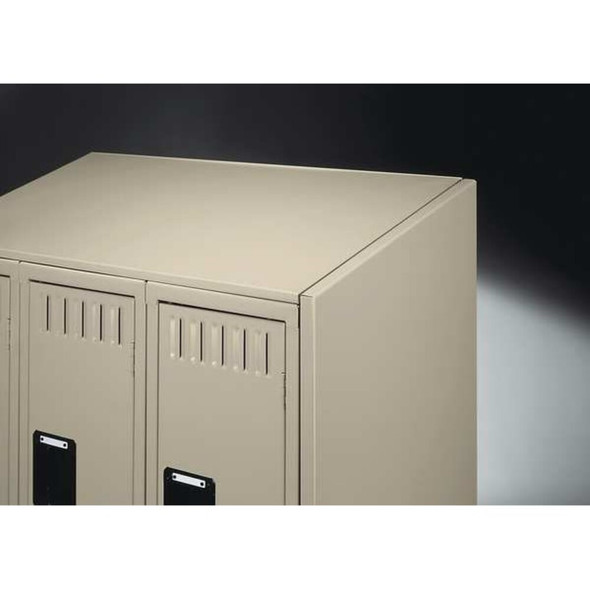 Tennsco Locker Sloping Top,45"Wx18"D,Gray KST-4518 GRAY