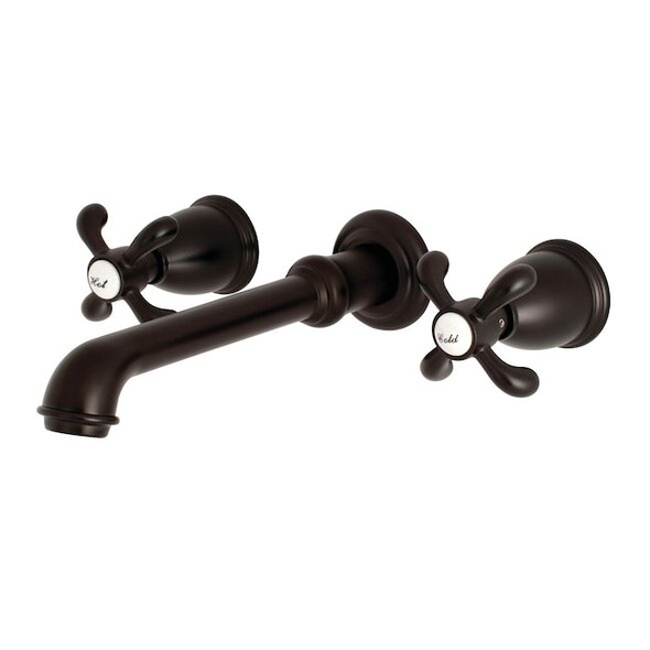 Kingston Brass Roman Tub Faucet, Oil Rubbed Bronze, Wall Mount KS7025TX