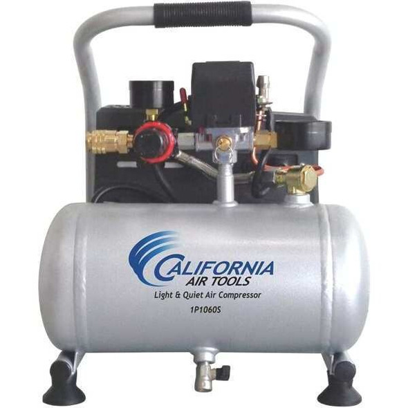 Ultra Quiet Oil-Free Air Compressor 1 gal .6-HP Only 56 dB