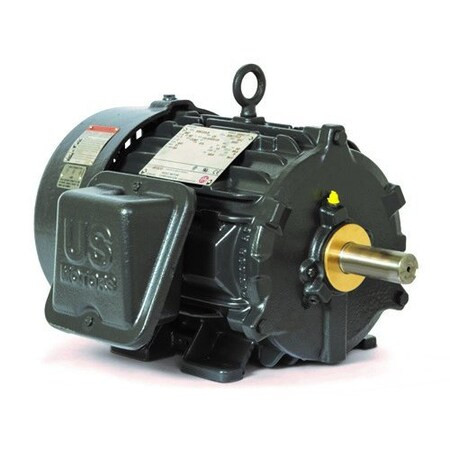 Three-Phase Motor, 7 1/2 HP, 213T Frame, 460V Voltage, 3,600 Nameplate RPM