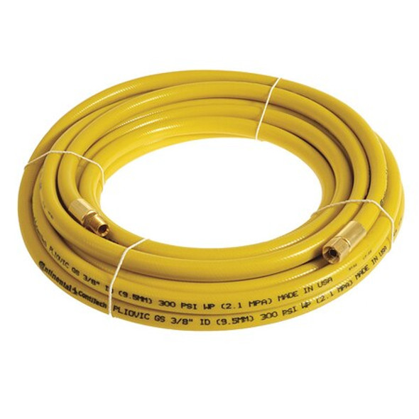 3/8" x 25 ft PVC Coupled Multipurpose Air Hose 300 psi YL