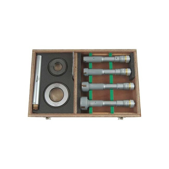 Mitutoyo Bore Gage Set,Holtest,0.8-2 In 368-918
