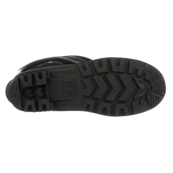 Men's Pilot G2 Tall Rubber Boots, Plain Toe, 15 in Height, Black, 9  31161