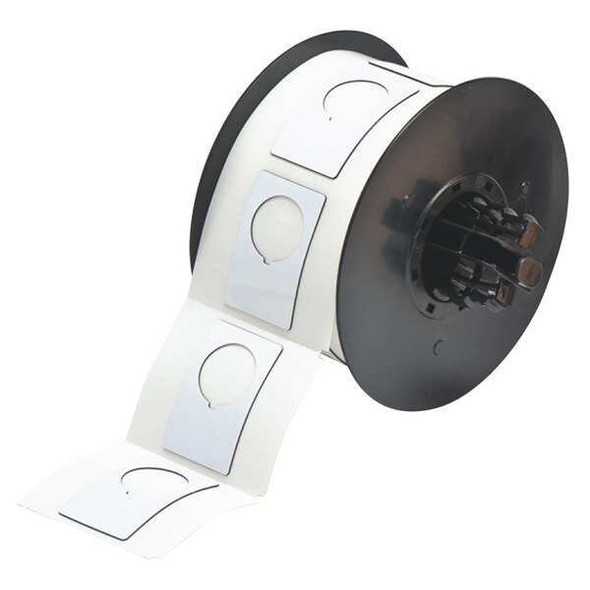 Brady Raised Panel Label, White, Labels/Roll: 180 B30EP-168-593-WT