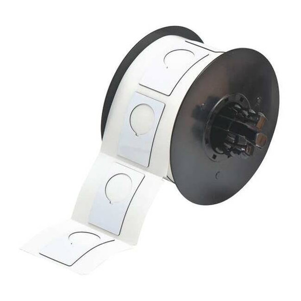 Brady Raised Panel Label, White, Labels/Roll: 180 B30EP-168-593-WT