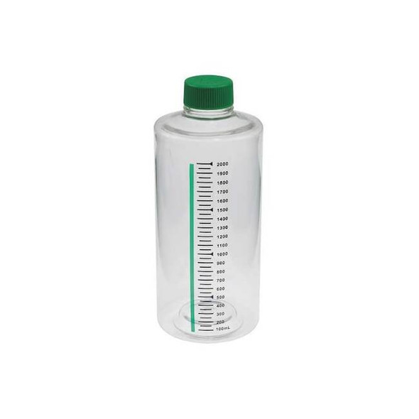 Celltreat Roller Bottle,2000mL,Vent,PK12 229385