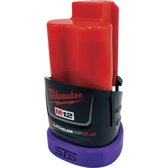 Milwaukee M12 1.5-2.5ah High Output tri-lobe HOLDER MW12TLP