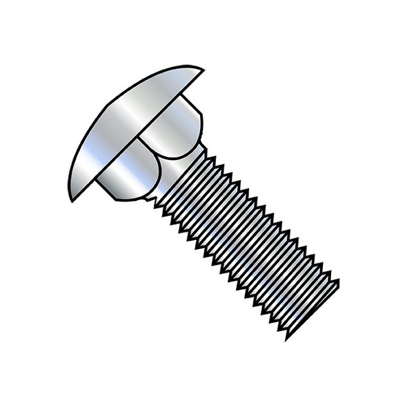 Manufacturer Varies Carriage Bolt, Square Neck, Steel, Zinc Plated, 400 PK 5012C