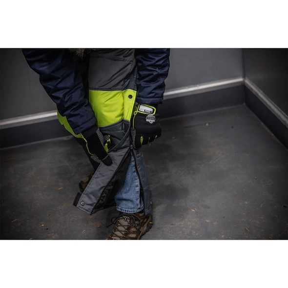 Ergodyne Polyester, Navy, Size XL 6475