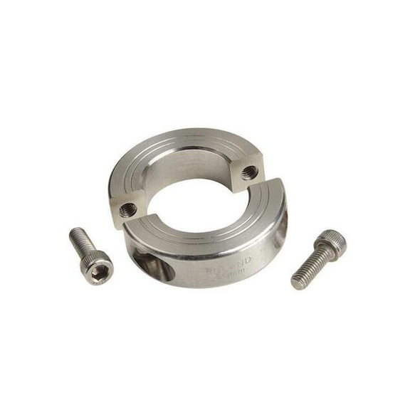 Ruland Shaft Collar,Clamp,2Pc,3/8 In,316 SS MSP-6E-ST