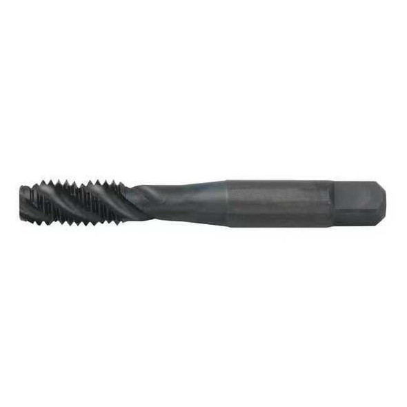 Widia Spiral Flute Tap, 1/2"-13, Semi-Bottoming, UNF, 3 Flutes, Bright VTSFT5080