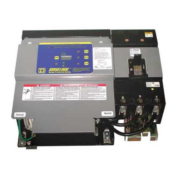 Surge Protection Device, 3 Phase, 277/480V AC, 3 Poles, 4 Wires, 240kA
