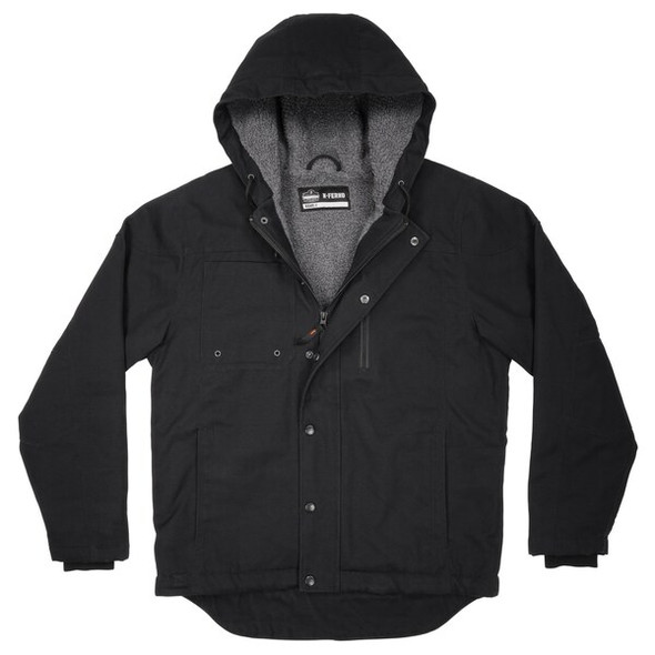 Ergodyne 6468 XL Black Duck Canvas Work Jacket 6468