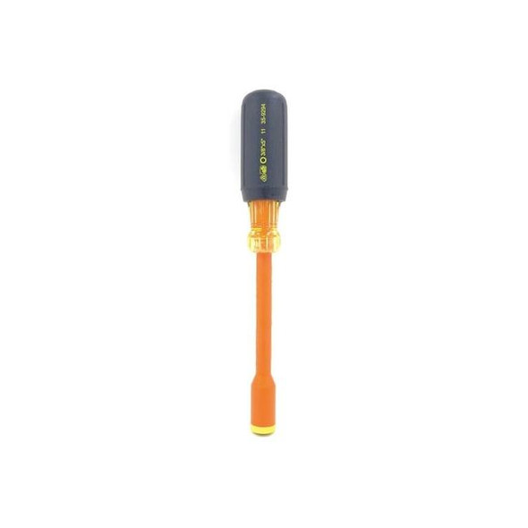 Ideal Nut Driver,3/8 in.,Solid,Ins,5 in. 35-9294