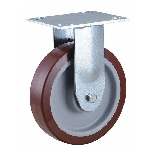 Rgd NSF-Listed Plate Cstr,Polyurethane,6 in,450 lb.