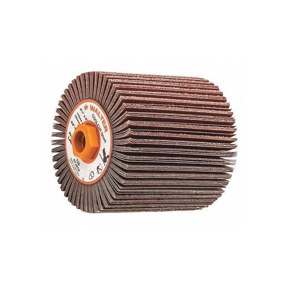 Walter Surface Technologies Finishing Flap Drum,4.5"x4" 120GR 07J452