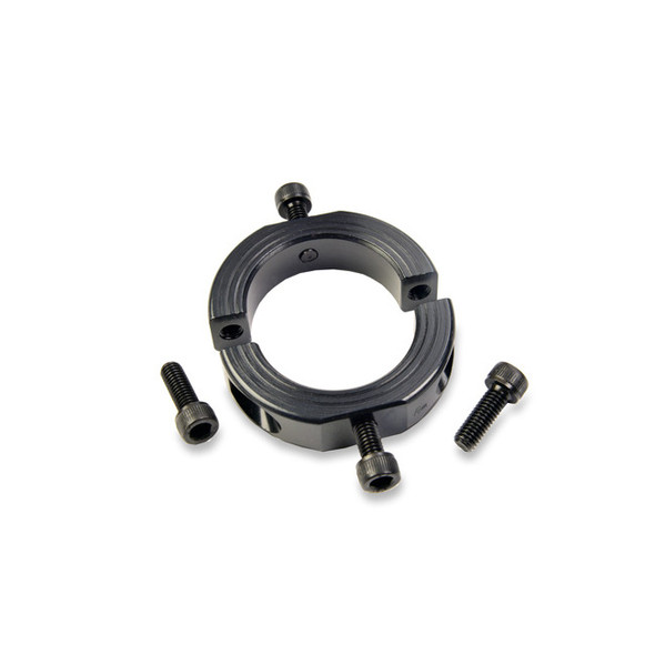 Ruland Mountable Collar, 2pc Clamp, Bore 0.5000", Steel, OD 30mm OF-MSP-8E-F