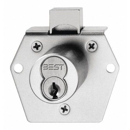 Best Deadbolt Cabinet Lock,Satin Chrome 5L7RD2626A451