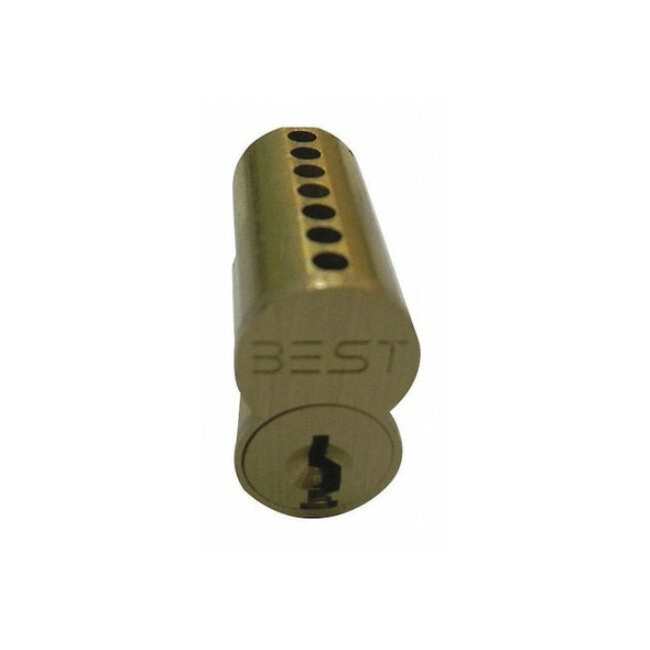 Best Interchangeable Core, Satin Brass, Keyway Type D, 6 Pins 1C6D1606