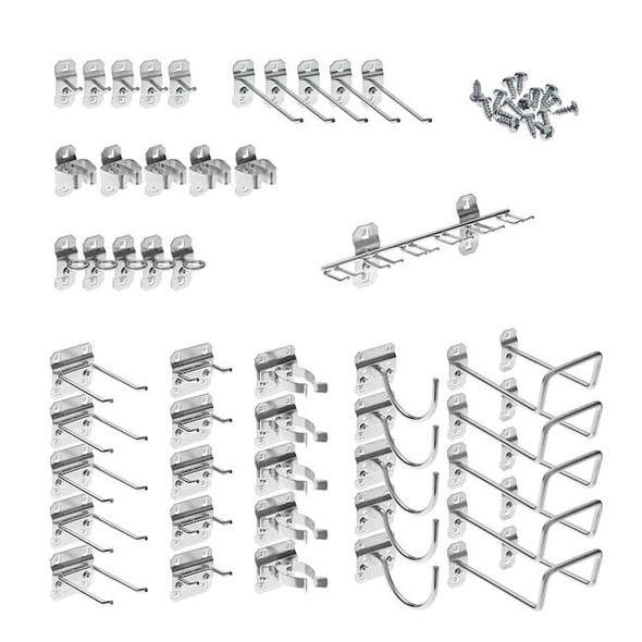 Triton Products 46 Pc. Steel Pegboard Hook Assortment for LocBoard LH1-KIT