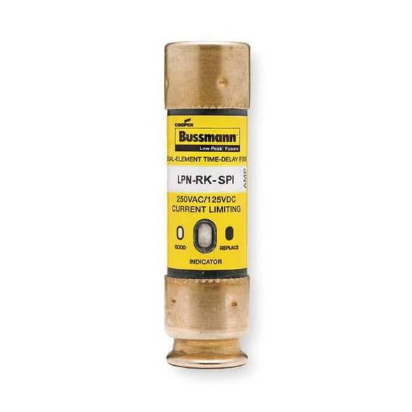 UL Class Fuse, RK1 Class, Time-Delay, 35A, 250V AC, Indicating