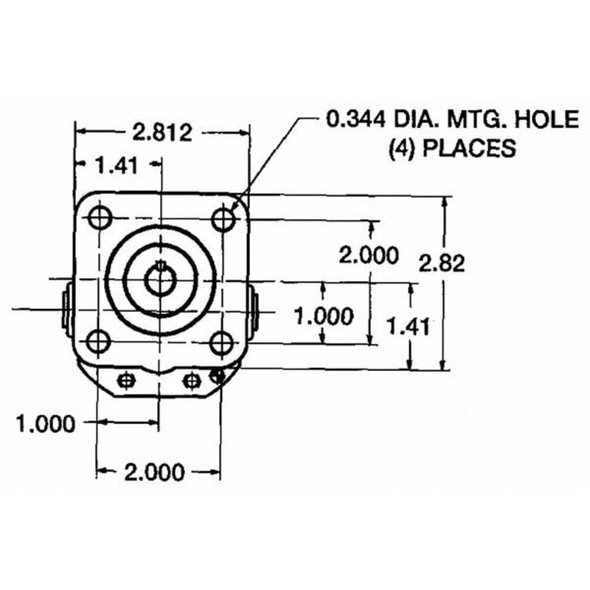 Concentric International HydraulicGearPump,3,000psi,5gpm,CastIron 1070054