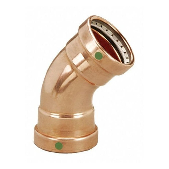 Viega Elbow,Copper,Press-fit4",Press-fit4" 20663