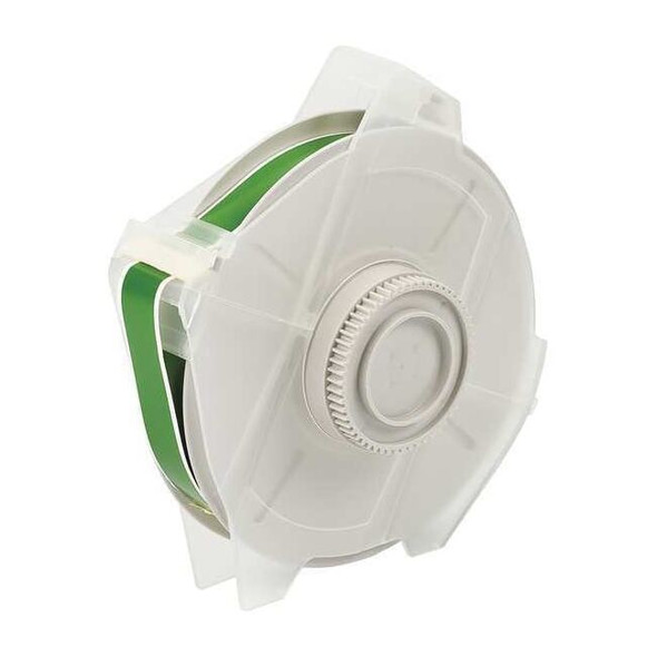 Brady Label Tape Cartridge, Green, Labels/Roll: Continuous 113126