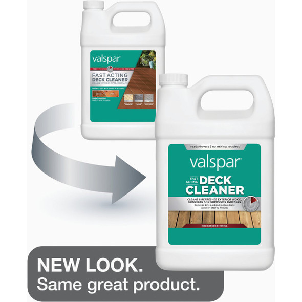 Valspar 1 Gal. Fast Acting Deck Cleaner VL1031381-16 798275