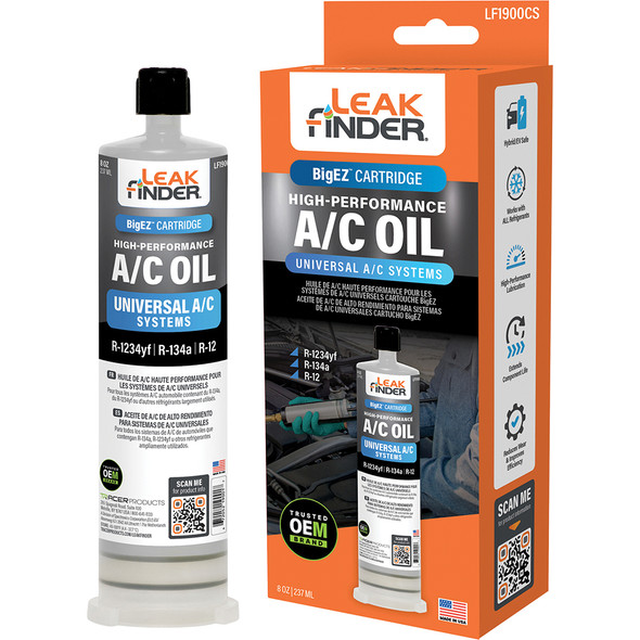 OIL,A/C,LEAKFINDER,1 X 8 OZ LF1900CS