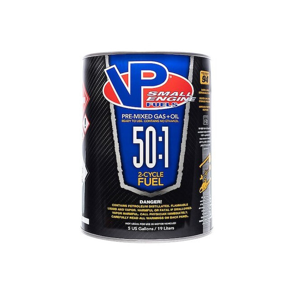 Vp Racing Fuels Small Engine Fuel, 2 Cycle, 5 gal. 6232 Pack of 3