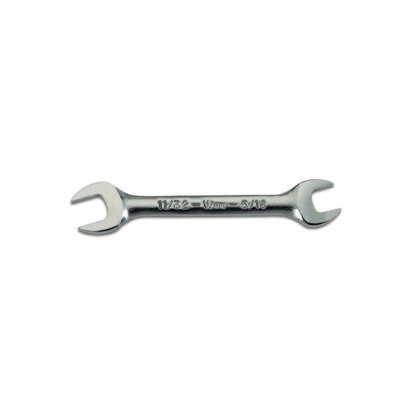 Williams Double Wrench, Open End, Short, 3/16x7/32 JHWOES-0607